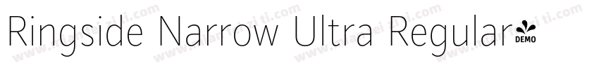 Ringside Narrow Ultra Regular字体转换